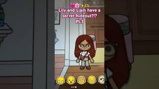Lily and Liam have a secret hideout?!? pt.1 #toca #hideout #asthetic