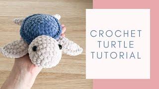 Easy Crochet Turtle (TikTok) Tutorial | Free Amigurumi Animal Pattern for Beginners