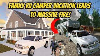 Greenville, Wisc Roblox l Realistic Family RV Camping Vacation - Voice Roleplay