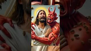 Jesus Humorously Accompanies The Devil Rummaging Through The Beehive #shorts #edit #fe #jesús