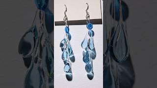 UV Resin Water Drop Earrings  #heyclear #handmadehealing #resinart #diy