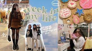 a week in my life // first week of college classes, thrifting, & lots of fun !!