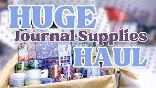 Huge Creative Journal Haul & Unboxing from Journalsay!