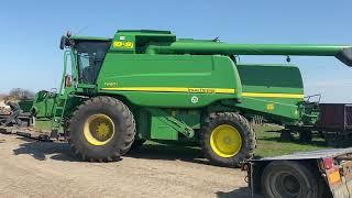 Доставили клієнту комбайн John Deere T660i (Миколаївська обл.)