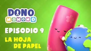 La hoja de Papel - Episodio 9. Dibujos animados, para niños. Dono y momomo nueva serie.