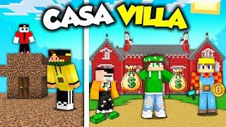 HO SFIDATO A COSTRUIRE una VILLA I MIEI AMICI - MINECRAFT ITA