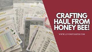 Crafting Haul From Honey Bee Stamps