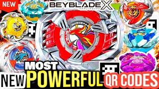 Beyblade X APP's Most POWERFUL Beys Revealed | All LATEST Qr Codes in Beyblade X App