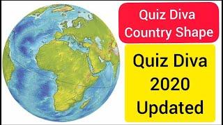 Country Shape Quiz Diva All Possible 42 Answers | Country Shape Quiz diva Answers 2020 | Quiz Diva