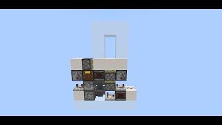 1 Wide 1x2 Semi Hipster Door [Tutorial] [1.17]