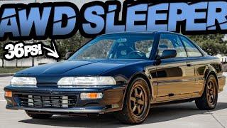 AWD B-Series Turbo Acura Integra SLEEPER "The PERFECT DA9 Build" (Non-VTEC 9 Second 1/4 Mile!)