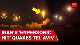 Iran’s Hypersonic Barrage ‘HITS’ Tel Aviv; IRGC Release Video Of Devastating Air Assault | Watch