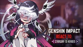 🪽 Fatui Habingers React to “Stairway to Heaven” [Columbina] || Gacha Club || Genshin Impact