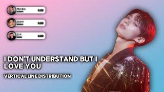 I DON'T UNDERSTAND BUT I LOVE YOU (SEVENTEEN PERFORMANCE UNIT) - VERTICAL LINE DISTRIBUTION