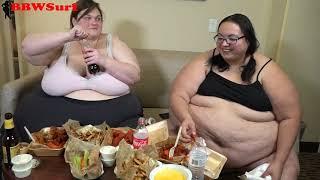 SSBBW KIM AND SSBBW AMAZON MARIA EATING BBWSURF