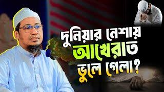 সামান্য দুনিয়ার নেশায় আখেরাত ভুলে গেলা? | anisur rahman ashrafi emotional waz | আনিসুর রহমান আশরাফী