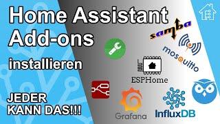 Home Assistant - Add-ons installieren | #EdisTechlab