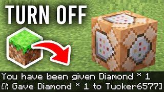 How To Stop Command Block Messages In Minecraft - Full Guide