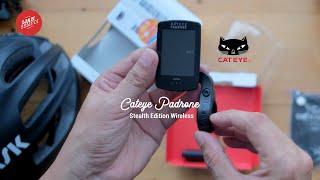 Cateye Padrone Stealth Edition Wireless (Unboxing & quick installation video)