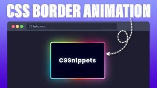 Learn All Types of CSS Border Animations in Just 5 Minutes