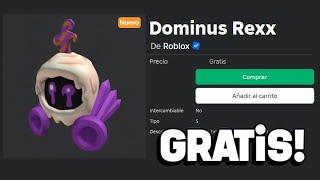 ¡RÁPIDO! RECLAMA +50 ITEMS Y DOMINUS GRATIS EN ROBLOX