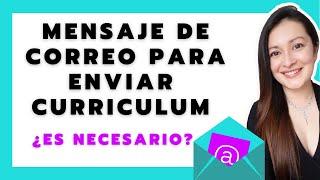 ¿Cómo enviar CURRICULUM por CORREO ELECTRÓNICO?  Cap. 8 - Dennis