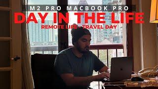 M2 Pro Macbook Pro Review - One Week Review - Day in the Life - Remote Life Worker Travel Day