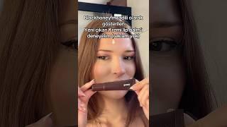 Kokusu dokusu çok güzel aşşırı beğendim  #makyaj #makeup #lipgloss (reklam yok kendim aldım)