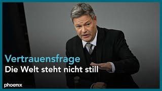 Rede von Robert Habeck zur Vertrauensfrage von Olaf Scholz am 16.12.24