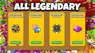 10 Upgrade Monkeys vs 1 ONLY legendary+ Monkey (BTD 6 Upgrade Mod)