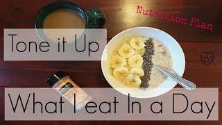 What I Eat In A Day || Tone It Up Nutrition Plan Body Love Challenge