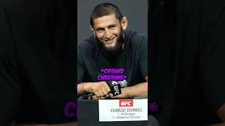  KHAMZAT CHIMAEV MAKES UFC CROWD GO CRAZY AFTER ROASTING KAMARU USMAN