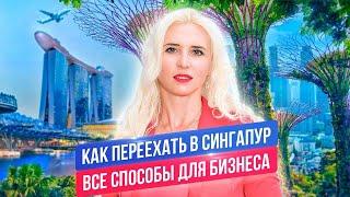 Как переехать в Сингапур. Все варианты для бизнеса.