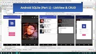 SQLite | 01 ListView & CRUD | Android Studio | Java