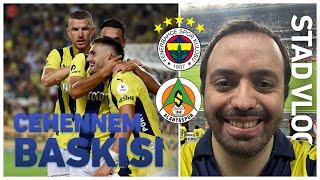 Fenerbahçe vs. Alanyaspor | Sahayı Rakibe Dar Ettik | Stadyum Vlogu