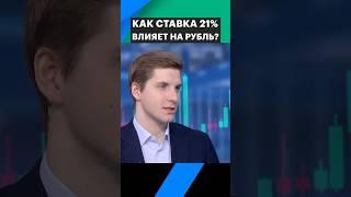  Ключевая ставка (НЕ) влияет на рубль? #курсдоллара #рубль #рбк #инвестиции