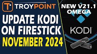 Update Kodi on Firestick / Fire TV to 21.1 Omega Stable Release - November 2024