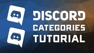 How to Use Discord Channel Categories - Discord Tutorial