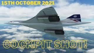 MSFS 2020 News | DC Designs Concorde | COCKPIT SHOT!