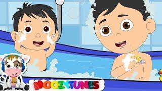 Bubble Bubble Bath Song | MoozyTunes | Kids Song | #bathsong #hygiene #bathing #learning #bubble