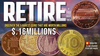 The 5 Rarest Coins That Could Make You a Millionaire | 5 Rare Coins Worth Millions of Dollars #coin