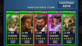 Empires Puzzles : Clover war time to be 2x lucky