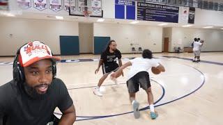Jay Cinco vs Jose Alvarado 1V1 BASKETBALL REACTION!