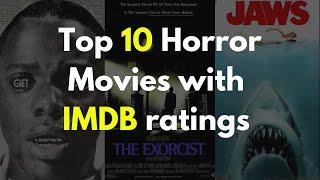 Top 10 Horror Movies with IMDB ratings II Not So Bedtime Stories II