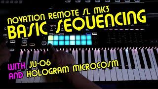 Basic Sequencing Pt. 1 // Novation Remote SL Mk3 Tutorial