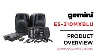 ES-210MXBLU Product Overview by Gemini Sound