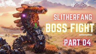 Horizon Forbidden West Part 4 First Boss fight #Slitherfang