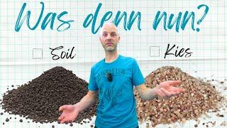 Welcher Bodengrund passt in deinem Aquarium | Kies oder Soil?