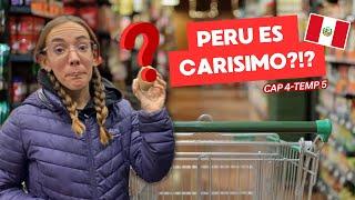 Argentinos se SORPRENDEN con los PRECIOS en Peru  Supermercado en Lima 