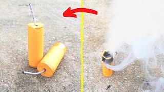 How To Make A Smoke Bomb | Easy And Simple Smoke Bomb | DIY